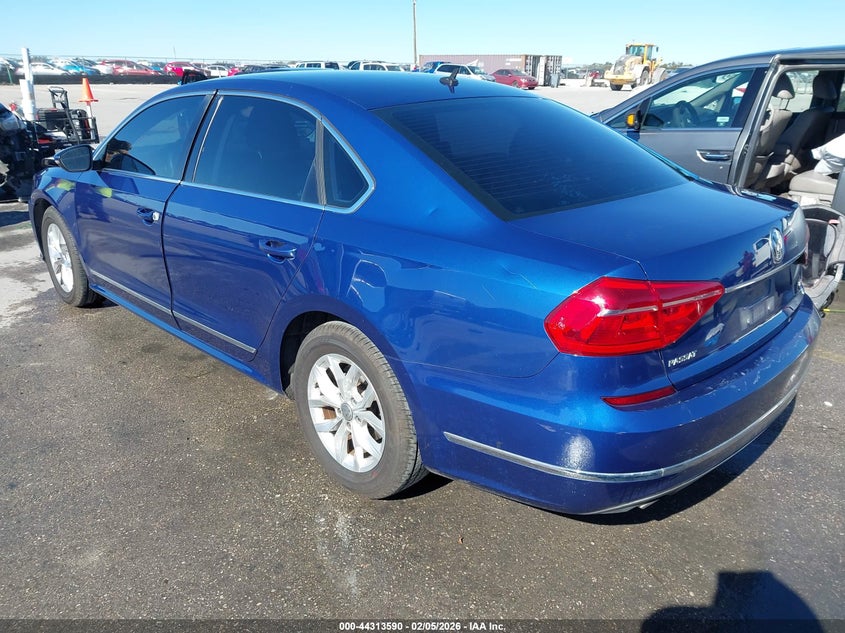 2016 Volkswagen Passat VIN 1VWAT7A30GC038217 IAAI salvage auction — RIGHT FRONT, Salvage (Arizona), sold $750 on 2026-08-06 (photo 3)