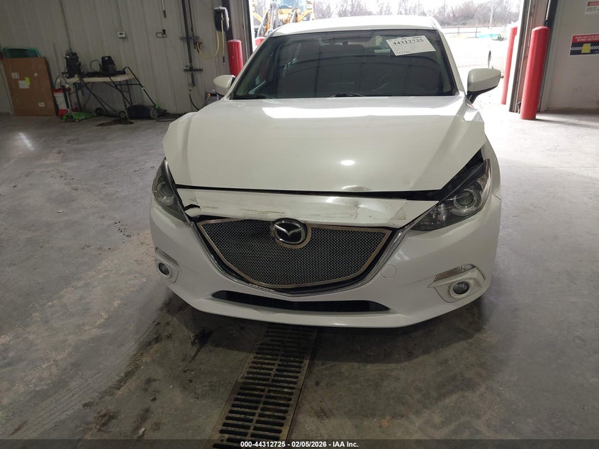 2016 Mazda 3 VIN 3MZBM1V72GM244388 IAAI salvage auction — FRONT END, Salvage Title, sold $150 on 2026-08-03 (photo 6)