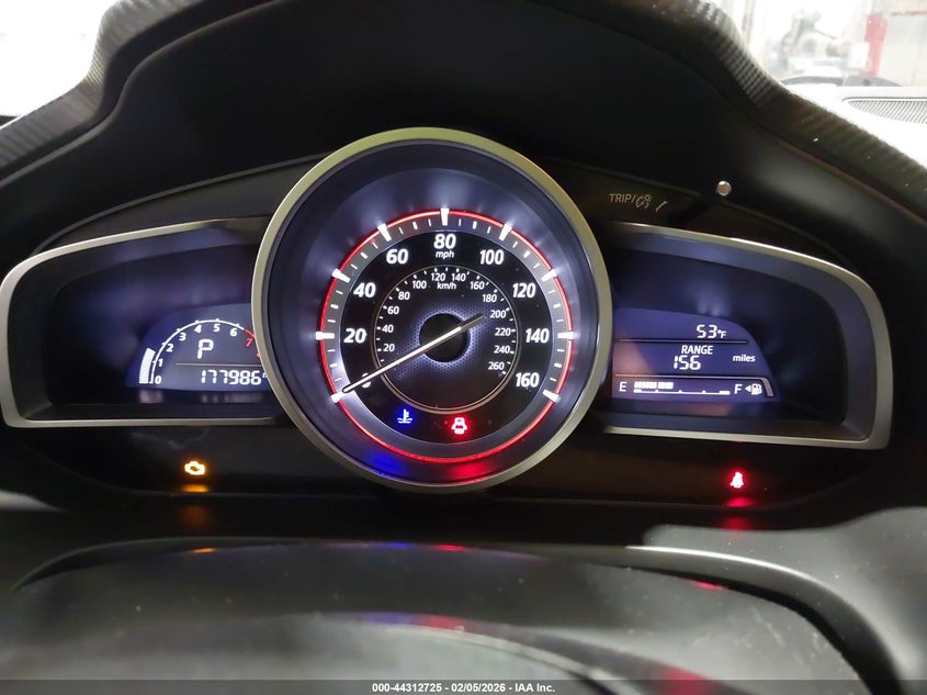 2016 Mazda 3 VIN 3MZBM1V72GM244388 IAAI salvage auction — FRONT END, Salvage Title, sold $150 on 2026-08-03 (photo 7)