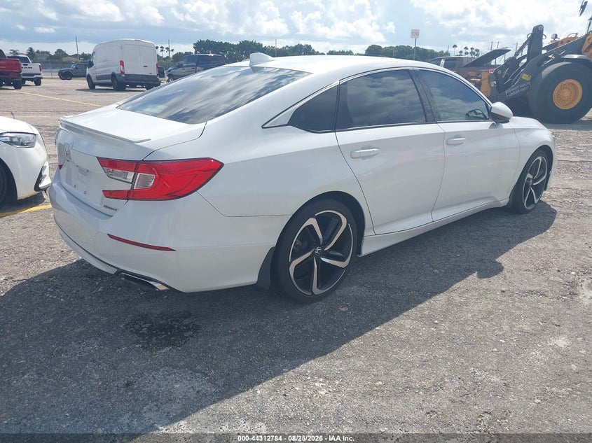 2020 Honda Accord VIN 1HGCV1F38LA018252 IAAI salvage auction — THEFT, Rebuildable (Florida), sold $10,800 on 2026-09-15 (photo 4)