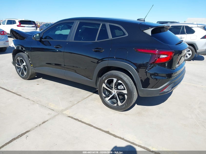 2025 Chevrolet Trax VIN KL77LGEP8SC306124 IAAI salvage auction — FRONT END, Original (Texas), sold $2,050 on 2026-07-29 (photo 3)