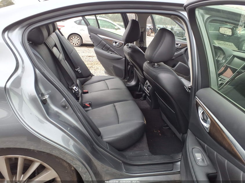 2018 Infiniti Q50 VIN JN1EV7AR5JM431525 IAAI salvage auction — FRONT END, Salvage Title, sold $2,925 on 2026-07-13 (photo 8)