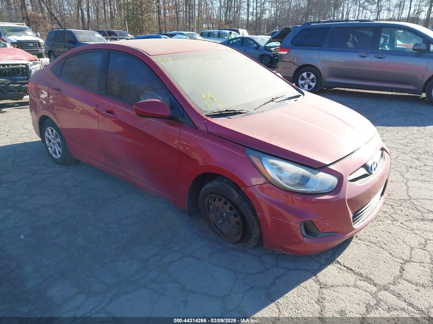 2013  Accent VIN KMHCT4AE5DU305509 IAAI salvage auction — LEFT REAR, Salvage Title, sold $475 on 2026-07-15 (photo 1)