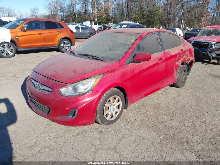 2013  Accent VIN KMHCT4AE5DU305509 IAAI salvage auction — LEFT REAR, Salvage Title, sold $475 on 2026-07-15 (photo 2)