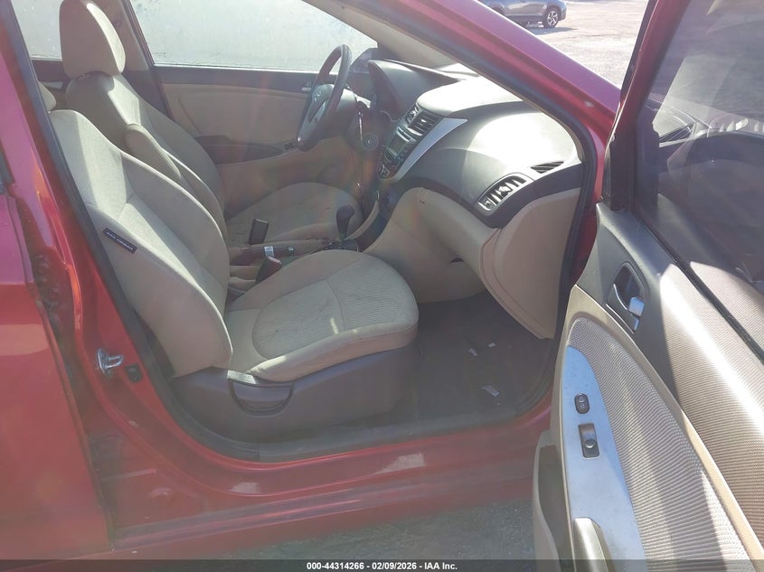 2013  Accent VIN KMHCT4AE5DU305509 IAAI salvage auction — LEFT REAR, Salvage Title, sold $475 on 2026-07-15 (photo 5)