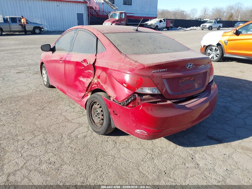 2013  Accent VIN KMHCT4AE5DU305509 IAAI salvage auction — LEFT REAR, Salvage Title, sold $475 on 2026-07-15 (photo 6)