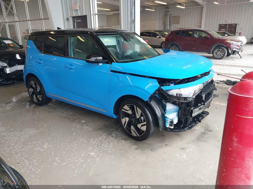 2023 Kia Soul VIN KNDJ53AU2P7193455 IAAI salvage auction — FRONT END, Salvage (Missouri), sold $1,900 on 2026-07-07 (photo 1)