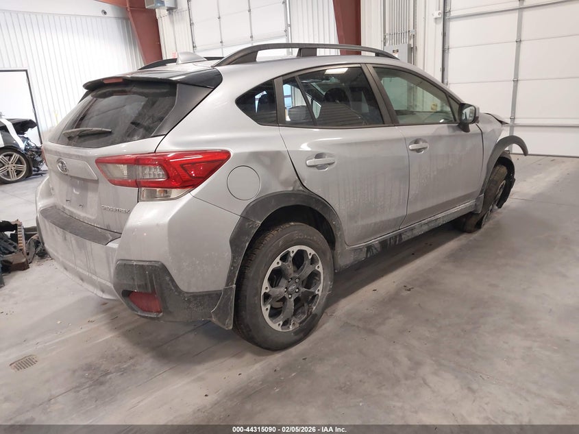 2021 Subaru Xv VIN JF2GTAEC8M8292780 IAAI salvage auction — RIGHT SIDE, Salvage (Colorado), sold $2,950 on 2026-07-22 (photo 4)