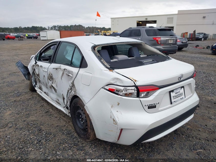 2022 Toyota Corolla VIN 5YFEPMAE9NP369813 IAAI salvage auction — FRONT & REAR, Salvage - Greater Than 75% (Maryland), sold $3,250 on 2026-07-13 (photo 6)