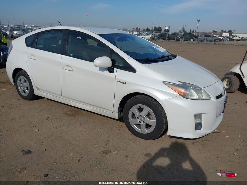2011 Toyota Prius VIN JTDKN3DU1B0258880 IAAI salvage auction — FRONT END, Clear - Dealer Only (California), sold $2,150 on 2026-07-15 (photo 1)