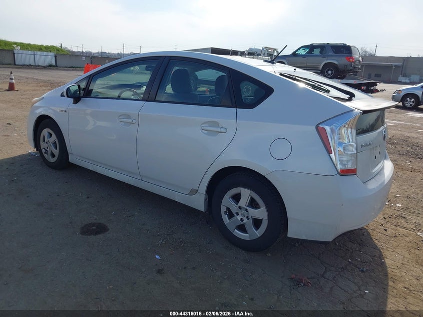 2011 Toyota Prius VIN JTDKN3DU1B0258880 IAAI salvage auction — FRONT END, Clear - Dealer Only (California), sold $2,150 on 2026-07-15 (photo 3)