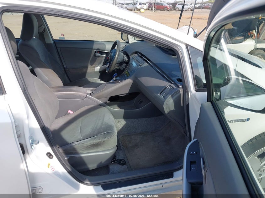 2011 Toyota Prius VIN JTDKN3DU1B0258880 IAAI salvage auction — FRONT END, Clear - Dealer Only (California), sold $2,150 on 2026-07-15 (photo 5)