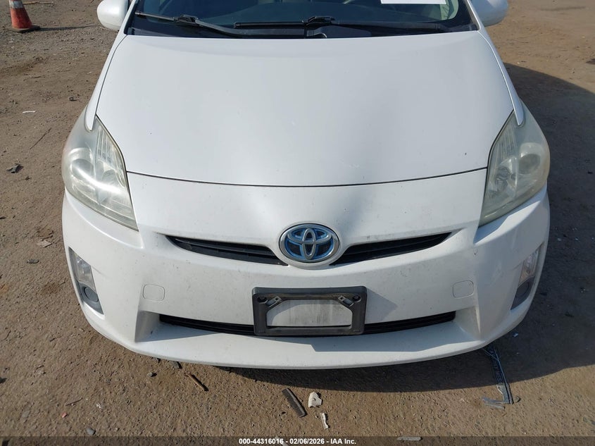 2011 Toyota Prius VIN JTDKN3DU1B0258880 IAAI salvage auction — FRONT END, Clear - Dealer Only (California), sold $2,150 on 2026-07-15 (photo 6)