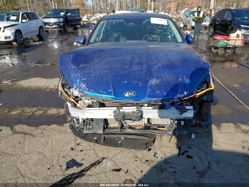 2021 Kia K5 VIN 5XXG34J27MG003754 IAAI salvage auction — FRONT END, Salvage - Greater Than 75% (Maryland), sold $3,200 on 2026-07-15 (photo 6)
