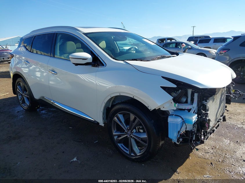 2022 Nissan Murano VIN 5N1AZ2DS2NC114150 — IAAI salvage auction photo