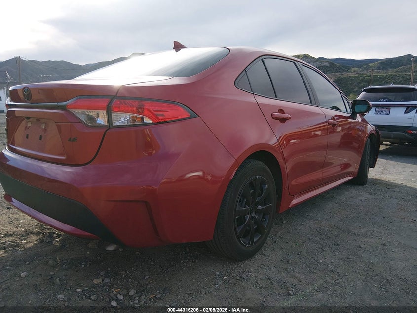 2021 Toyota Corolla VIN 5YFEPMAE7MP257011 IAAI salvage auction — FRONT END, Salvage Title, sold $4,150 on 2026-07-29 (photo 4)