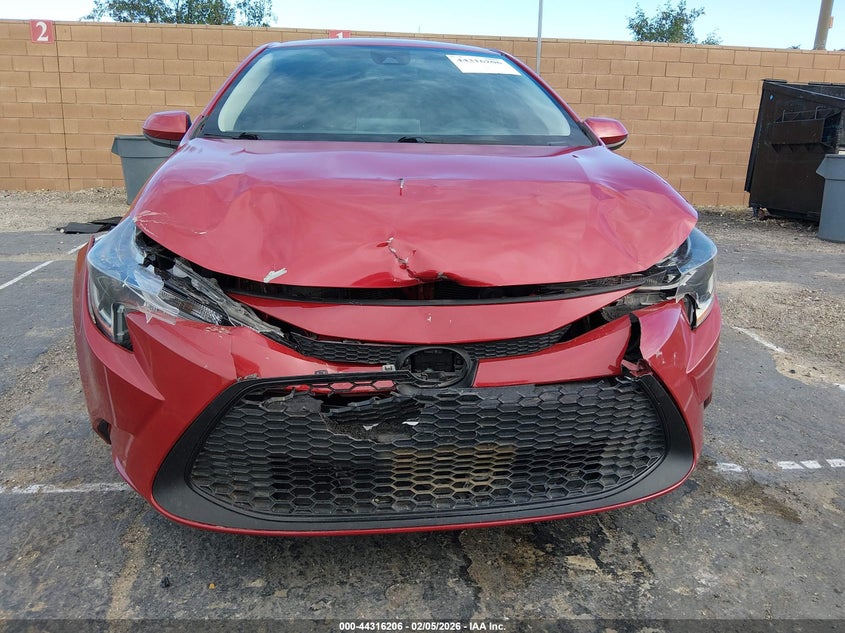 2021 Toyota Corolla VIN 5YFEPMAE7MP257011 IAAI salvage auction — FRONT END, Salvage Title, sold $4,150 on 2026-07-29 (photo 6)