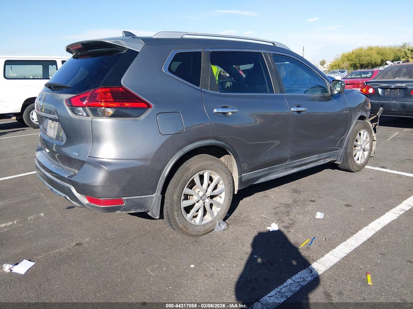 2017 Nissan Rogue VIN KNMAT2MT3HP514648 IAAI salvage auction — FRONT END, Salvage Title, sold $1,550 on 2026-07-29 (photo 4)