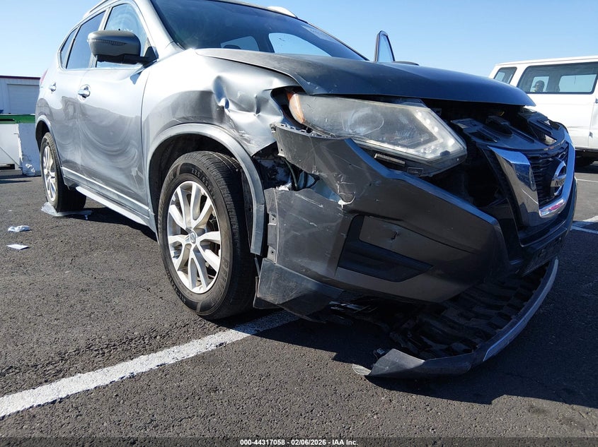 2017 Nissan Rogue VIN KNMAT2MT3HP514648 IAAI salvage auction — FRONT END, Salvage Title, sold $1,550 on 2026-07-29 (photo 6)