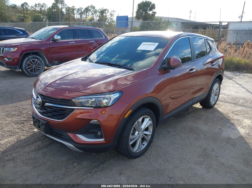 2021 Buick Encore gx VIN KL4MMBS2XMB091475 IAAI salvage auction — RIGHT SIDE, Salvage Title, sold $3,750 on 2026-07-29 (photo 2)