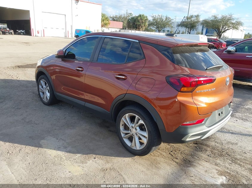 2021 Buick Encore gx VIN KL4MMBS2XMB091475 IAAI salvage auction — RIGHT SIDE, Salvage Title, sold $3,750 on 2026-07-29 (photo 3)