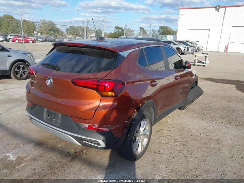 2021 Buick Encore gx VIN KL4MMBS2XMB091475 IAAI salvage auction — RIGHT SIDE, Salvage Title, sold $3,750 on 2026-07-29 (photo 4)