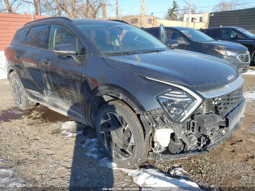 2024 Kia Sportage VIN 5XYK5CDF4RG195571 IAAI salvage auction — SIDE, Salvage (Idaho), sold $7,600 on 2026-07-31 (photo 6)