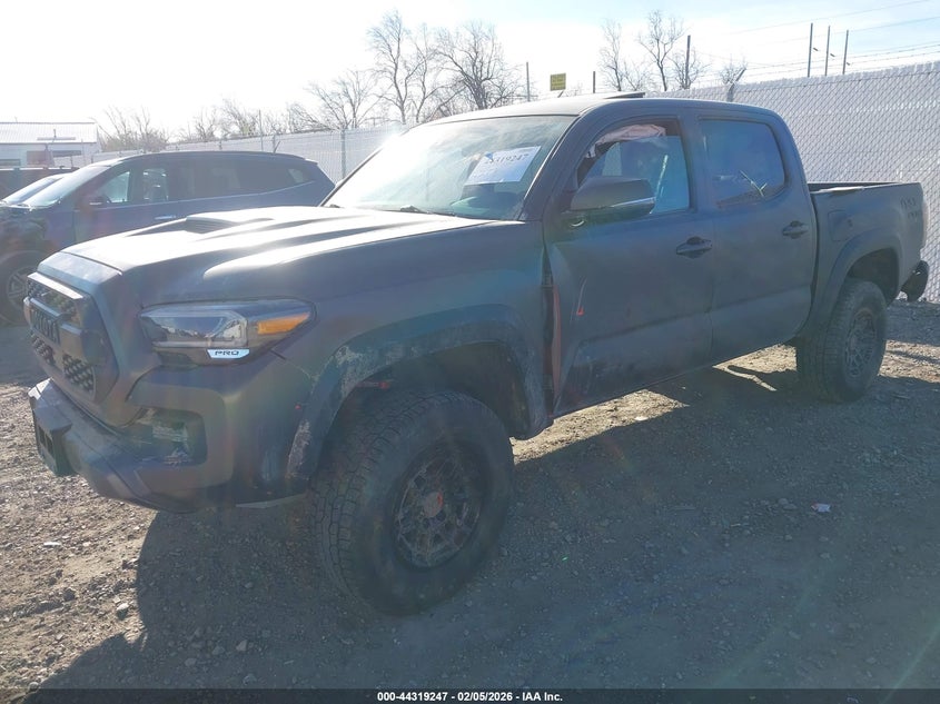 2023 Toyota Tacoma VIN 3TYCZ5AN4PT113195 IAAI salvage auction — Rollover, Salvage (Montana), sold $13,750 on 2026-04-01 (photo 2)