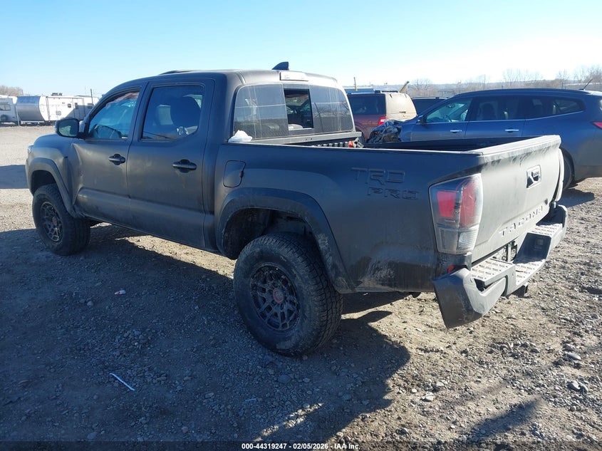 2023 Toyota Tacoma VIN 3TYCZ5AN4PT113195 IAAI salvage auction — Rollover, Salvage (Montana), sold $13,750 on 2026-04-01 (photo 3)