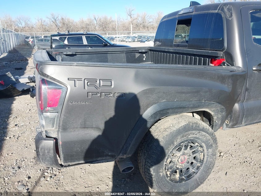 2023 Toyota Tacoma VIN 3TYCZ5AN4PT113195 IAAI salvage auction — Rollover, Salvage (Montana), sold $13,750 on 2026-04-01 (photo 6)