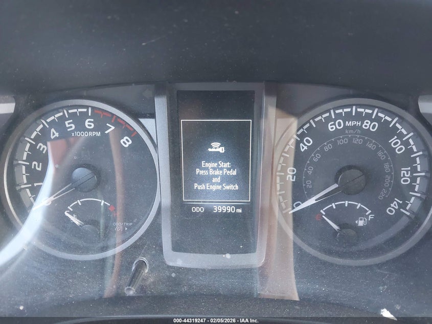 2023 Toyota Tacoma VIN 3TYCZ5AN4PT113195 IAAI salvage auction — Rollover, Salvage (Montana), sold $13,750 on 2026-04-01 (photo 7)