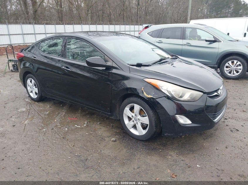 2013 Hyundai Elantra VIN KMHDH4AE7DU991140 IAAI salvage auction — REAR END, Salvage Title, sold $650 on 2026-07-16 (photo 1)