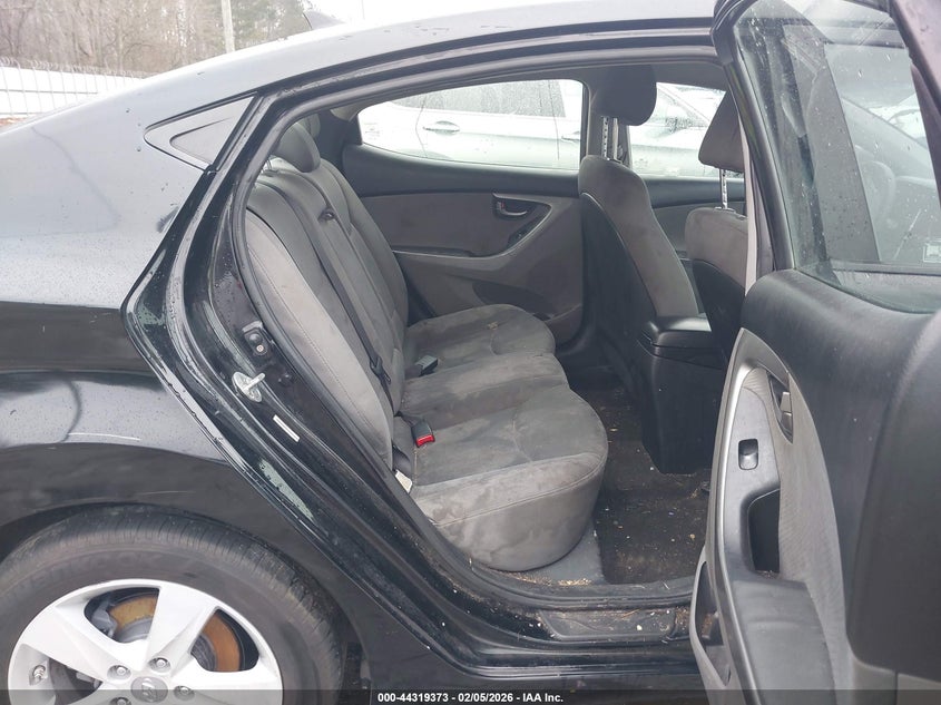 2013 Hyundai Elantra VIN KMHDH4AE7DU991140 IAAI salvage auction — REAR END, Salvage Title, sold $650 on 2026-07-16 (photo 8)