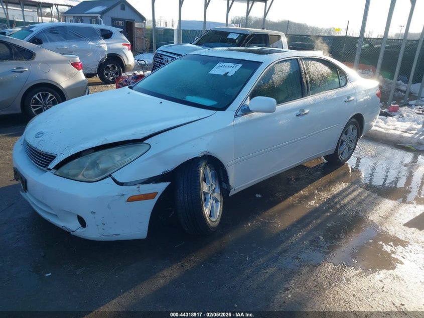 2005 Lexus ES VIN JTHBA30G655142060 IAAI salvage auction — FRONT END, Salvage - Greater Than 75% (Maryland), sold $450 on 2026-07-08 (photo 2)