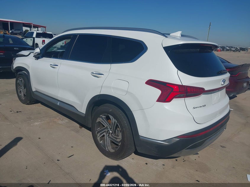 2021 Hyundai Santa fe VIN 5NMS34AJ3MH339307 IAAI salvage auction — FRONT END, Original (Texas), sold $3,300 on 2026-07-10 (photo 3)