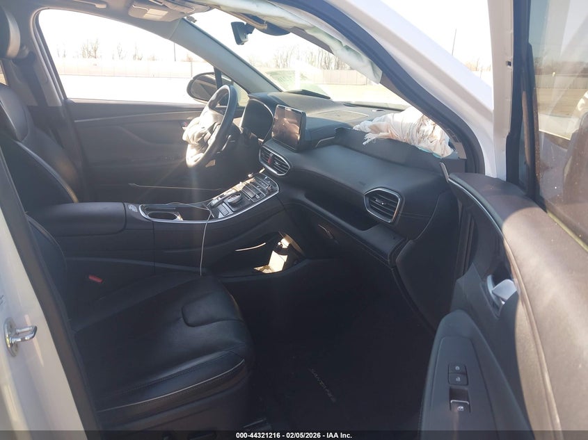 2021 Hyundai Santa fe VIN 5NMS34AJ3MH339307 IAAI salvage auction — FRONT END, Original (Texas), sold $3,300 on 2026-07-10 (photo 5)