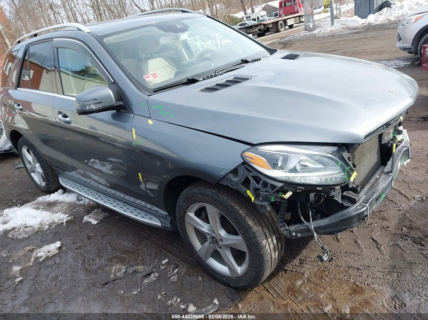 2018 Mercedes-benz Gle VIN 4JGDA5JB8JB156199 IAAI salvage auction — FRONT END, Salvage Title, sold $8,200 on 2026-07-24 (photo 1)