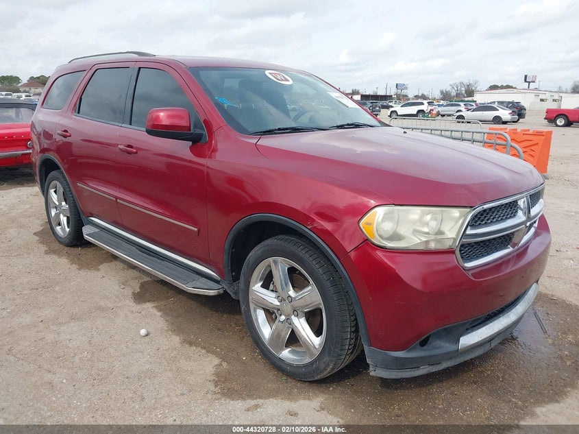 2013 Dodge Durango VIN 1C4RDHAG8DC683608 IAAI salvage auction — Front End, Original (Texas), sold $2,350 on 2026-02-25 (photo 1)