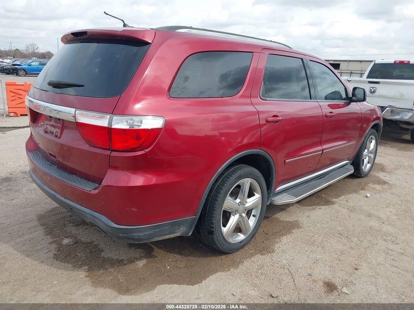 2013 Dodge Durango VIN 1C4RDHAG8DC683608 IAAI salvage auction — Front End, Original (Texas), sold $2,350 on 2026-02-25 (photo 4)