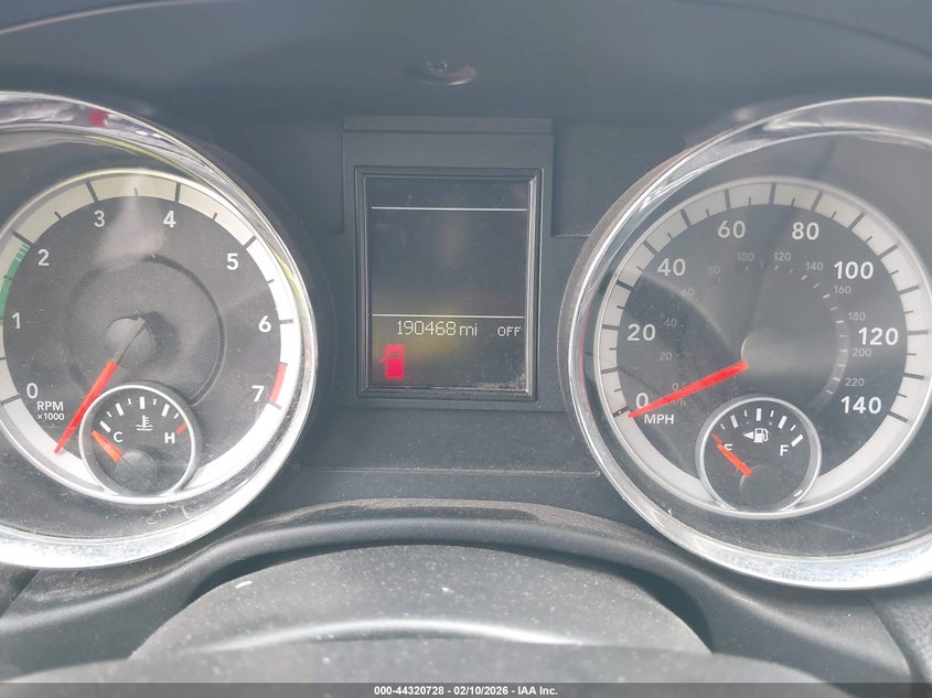 2013 Dodge Durango VIN 1C4RDHAG8DC683608 IAAI salvage auction — Front End, Original (Texas), sold $2,350 on 2026-02-25 (photo 7)