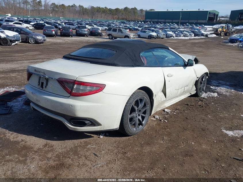 2013 Maserati Granturismo VIN ZAM45VMA3D0068586 IAAI salvage auction — ALL OVER, Salvage Title, sold $3,700 on 2026-07-28 (photo 4)