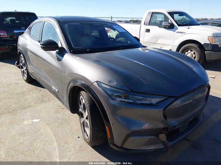 2023 Ford Mustang mach-e VIN 3FMTK3SU6PMB09798 IAAI salvage auction — FRONT END, Salvage Title, sold $10,100 on 2026-07-23 (photo 1)