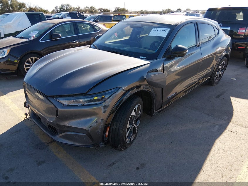2023 Ford Mustang mach-e VIN 3FMTK3SU6PMB09798 IAAI salvage auction — FRONT END, Salvage Title, sold $10,100 on 2026-07-23 (photo 2)