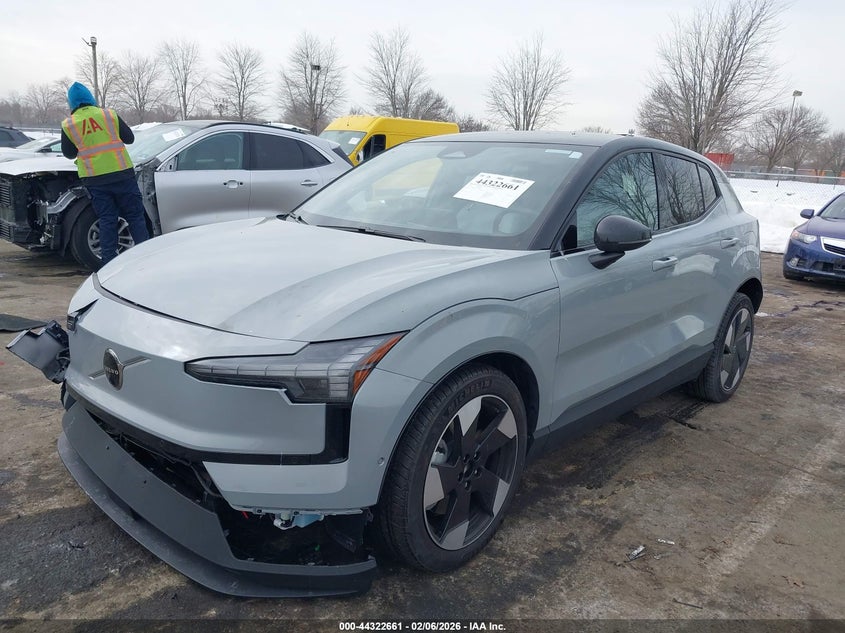 2025 Volvo Ex30 VIN YV4EK3ZL5S2604873 IAAI salvage auction — FRONT END, Salvage Title, sold $12,000 on 2026-08-16 (photo 2)
