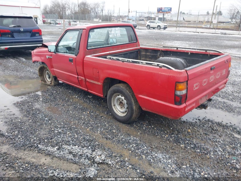 1990 Dodge Ram VIN JB7FL24W8LP032461 IAAI salvage auction — FRONT END, Salvage (North Carolina), sold $50 on 2026-07-24 (photo 3)