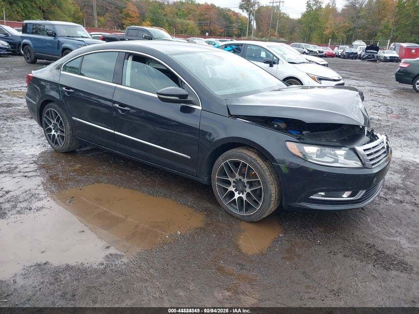 2013 Volkswagen Passat cc VIN WVWBN7AN0DE513559 IAAI salvage auction — FRONT END, Salvage (New Jersey), sold $400 on 2026-08-05 (photo 1)