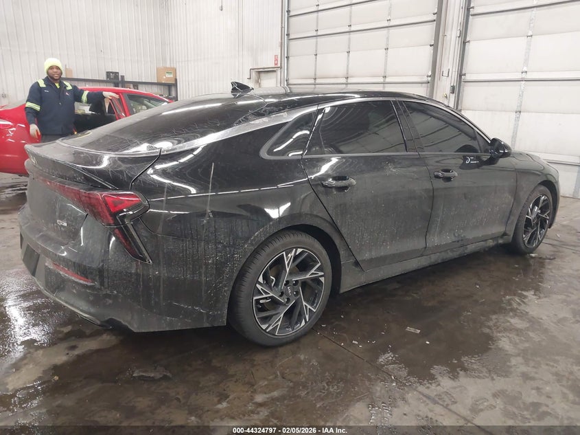 2025 Kia K5 VIN KNAG64J76S5392503 IAAI salvage auction — ROOF, Salvage Title, sold $5,900 on 2026-07-14 (photo 4)