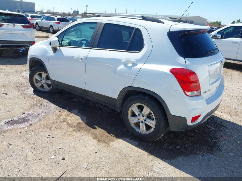 2021 Chevrolet Trax VIN KL7CJPSB6MB321730 IAAI salvage auction — RIGHT FRONT, Salvage (Texas), sold $1,875 on 2026-07-23 (photo 3)
