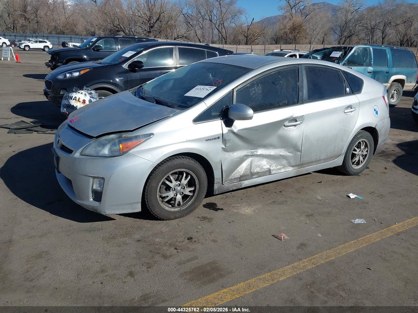 2011 Toyota Prius VIN JTDKN3DU7B1400661 IAAI salvage auction — LEFT SIDE, Salvage (Utah), sold $525 on 2026-07-17 (photo 2)