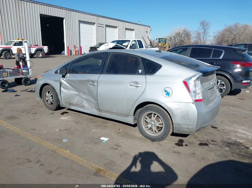 2011 Toyota Prius VIN JTDKN3DU7B1400661 IAAI salvage auction — LEFT SIDE, Salvage (Utah), sold $525 on 2026-07-17 (photo 3)